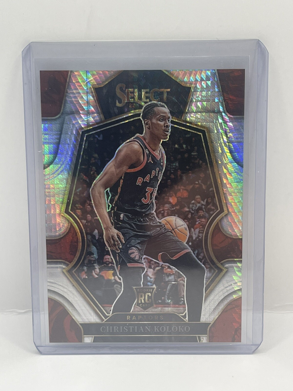 2022-23 PANINI SELECT LUCKY ENVELOPES CHRISTIAN KOLOKO PREMIER RC /8 MB