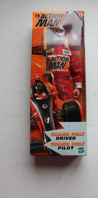 RARE 1999 ACTION MAN GRAND PRIX DRIVER EUROPEAN HASBRO NEW BOXED