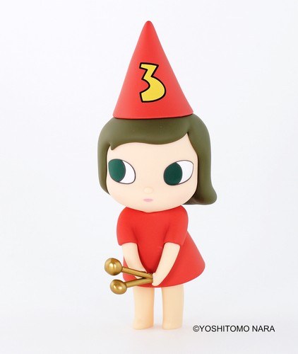 Yoshitomo Nara x How2Work 123 Drumming Girls Figure LammFromm special BOX set - Picture 7 of 12