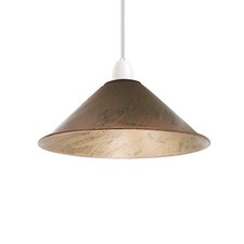 Vintage Metal Pendant Lamp Shades E27 Easy Fit Cone Ceiling Light Shade Kitchen