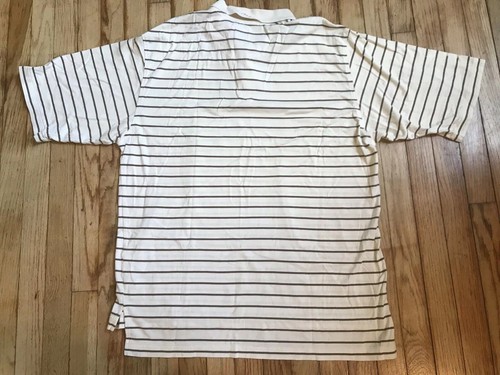 Herren NIKE gestreiftes Polo Kurzarm Shirt mit Kragen Größe XL - Bild 8 von 9