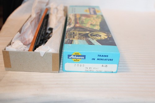 Coche plano escala HO Athearn, 86', Pacific Fruit Express, naranja, #513005 - 2002 | Condition: New