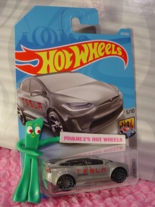 Details About Tesla Model X 247grayred10sp Energyhw Metro2018 I Hot Wheels Ww Case Lm