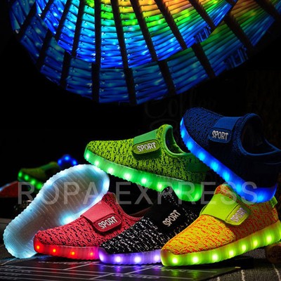 tenis nike para niños con luces