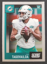 Tua Tagovailoa 2020 Panini Score Chronicles Rookie Football Card #442 (NM). rookie card picture