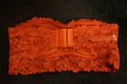 Auden xs rust brown lace strapless bra very good condition — photo 4