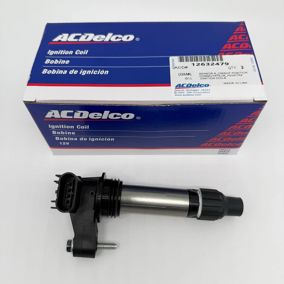 Катушки зажигания Acdelco 12632479 D515C упаковка 6 шт + свечи зажигания 41-109 для GMC Buick - Изображение 3 из 4