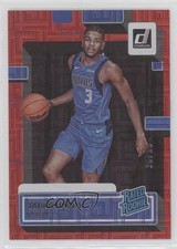 2022-23 Panini Donruss Rated Rookie Choice Red 36/99 Jaden Hardy #235 02ez