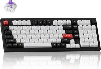 Keychron Q5 HE Wireless Gaming Keyboard, Hall Effect Switch, RGB, Mac/Win/Linux