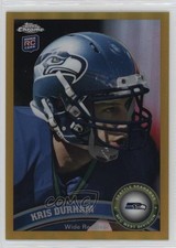 2011 Topps Chrome Gold Refractor 47/50 Kris Durham #89 h8k