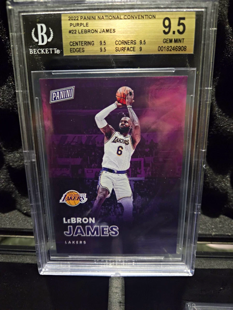 LeBron James Beckett Grading Services (BGS) Original Grade 9.5