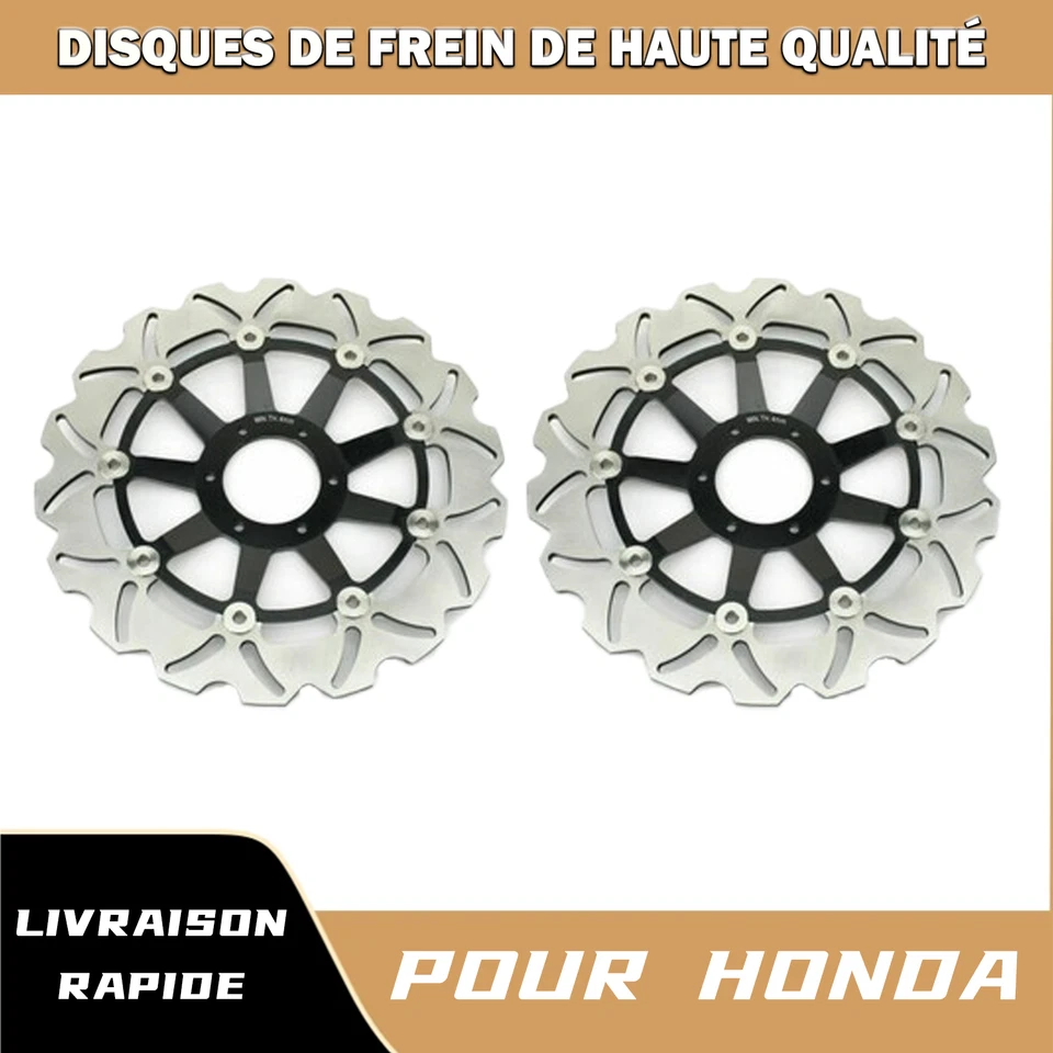Disques de frein Avant Pr Honda GL1500 Valkyrie 1997-2003 GL 1800 Goldwing 01-18 - Photo 1/4
