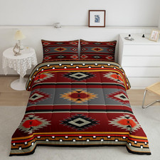 Boho Comforter Set Queen Size Southwest Native American Design Comforter Set Sou