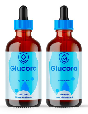 Glucora Liquid Drops for Blood, Glucora Daily Drops (2 pack) Dietary Supplement