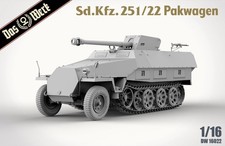 Das Werk 1/16 Sd.Kfz. 251/22 Pakwagen Kit # 1...