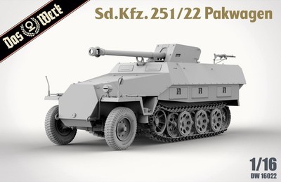 Das Werk 1/16 Sd.Kfz. 251/22 Pakwagen Kit # 16022
