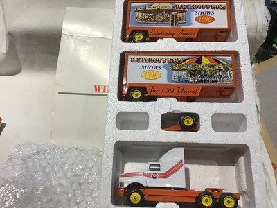WINROSS DOPPELGELENKTER LKW REITHOFFER'S SHOWS SEIT 100 JAHREN - VERPACKT