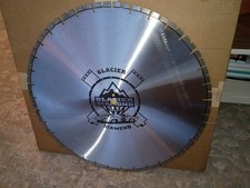 Lama per seghetto per calcestruzzo diamantata Glacier 27 pollici / 27" NUOVA 
