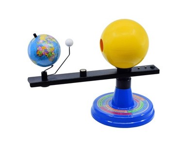 Sun Earth Moon Orbital Model w/ 12V Bulb - Fit For Solar Eclipse Demo