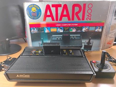 Atari 2600 Vader Konsole mit Tausendfüßler - voll funktionsfähig