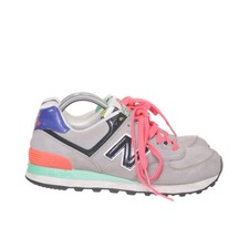 New Balance, Trainingsschuhe, Größe: 37 1/2, WL574HRG, Grau/Mehrfarbig #Y70
