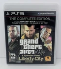 Grand Theft Auto IV: Complete Edition (PlayStation 3 PS3, 2008) w/ Case - Tested