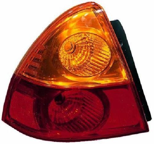 ABAKUS Rear Tail Light 218-1934R-AE For Suzuki Right With Bulbs Yellow Indicator