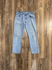 Vintage Levi's 501 Jeans Mens 36x32 Blue Straight Button Fly Denim Y2K C7 Wash