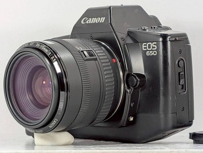 Exc+5] Canon EOS 650 Film Camera Body + EF 35-70mm f/3.5-4.5 Lens