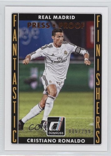 Cristiano Ronaldo [Bronze Press Proof] #4 2015 Panini Donruss Fantastic Finishers card