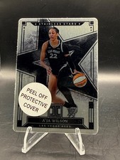 2025 Panini Impeccable WNBA #9 A'ja Wilson Stainless Stars #/99