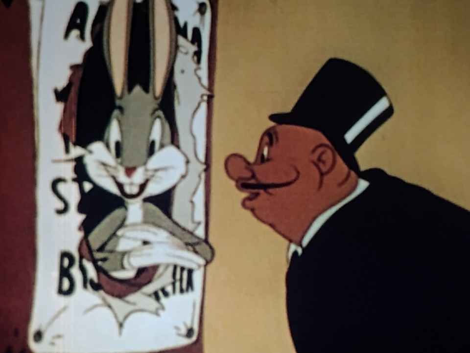 Bugs Bunny Case Of The Missing Hare, Color, 1944, 16mm