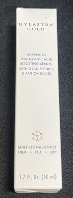 HYLASTRA GOLD Advanced Hyaluronic Acid Boosting Serum Gold Peptides 1.7oz 50ml
