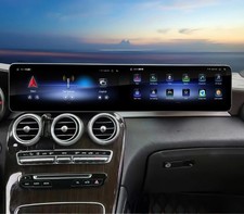 26" Android 14 Dual-Screen Display f&uuml;r Mercedes C-Klasse/GLC W205 2015&ndash;2021 NTG 
