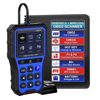 iKiKin YM529 OBDII EOBD CAN Protocol Car OBD2 Reader Scanner Diagnostic Tool