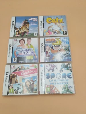 Lot Jeux NINTENDO DS / DSI / 3DS & 2D Boîte Et Jeux Incomplets - Photo 1/4