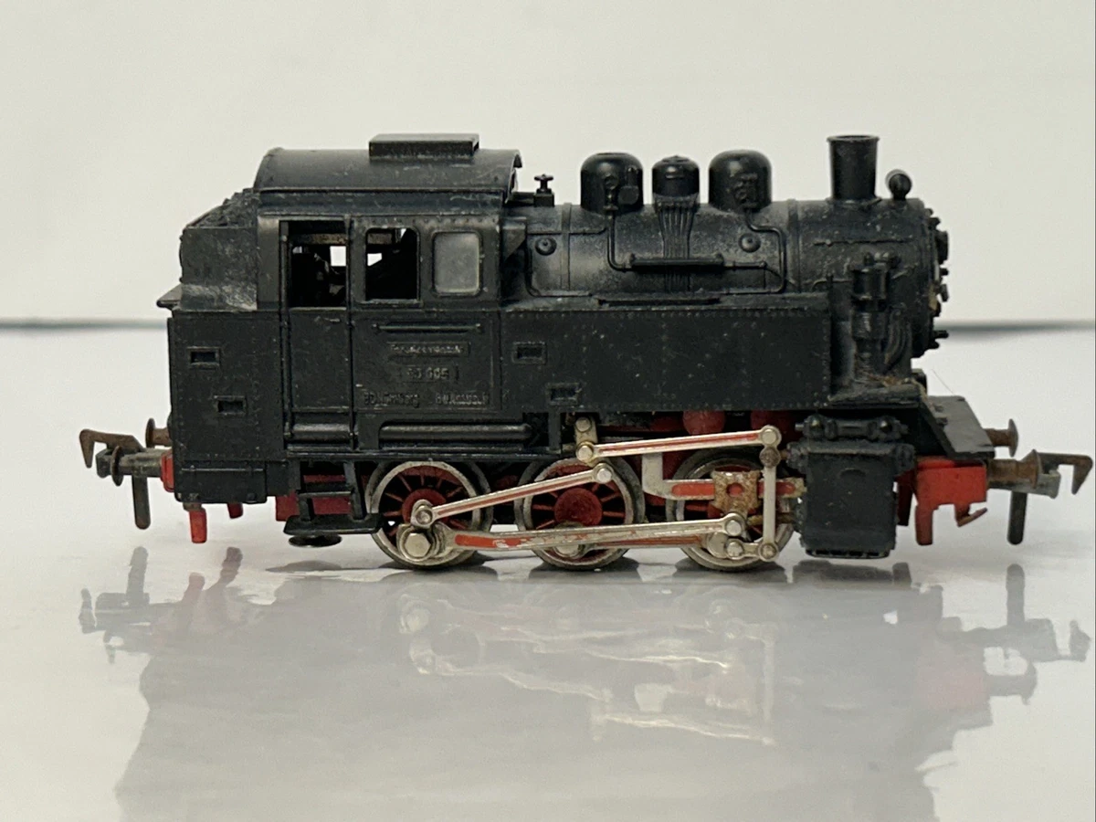 Locomotive électrique Fleischmann HO #1338 DB – Fonte, Sans Bogie – Pour Pièces / Bricoleur