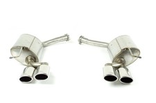 Edelstahl Sportauspuff Endschalld&auml;mpfer f&uuml;r Mercedes CLS W219 2004-2010 ABE