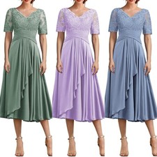 Brautmutterkleid Hochzeit  Abschlussball Cocktailkleider Premium Party Kleider