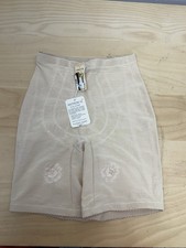 Vintage VANITY FAIR Long Leg Girdle Shorts Garters Panty Style Sz S Shapewear