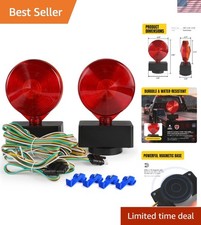 Water-resistant 12v Magnetic Towing Light Kit - Maximum Visibility For Trailers Water-resistant 12v Magnetic Towing Light Kit - Maximum Visibility For Trailers