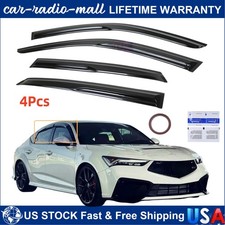 For 2023-2025acura Integra Jdm Mugen Style Window Visors Rain Guards Deflector