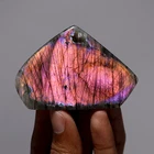 Dragon-Scales Spectrolite Shield • Pink Aurora Gemmy Slab • Ancient Dragon Armor