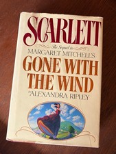 Scarlett Gone With the Wind Sequel Alexandra Ripley 1991 Hardcover 1st Printing