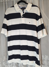 Men's Vintage Tommy Hilfiger Short-sleeved Polo Shirt Size XL