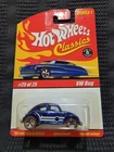 Hot Wheels Redline 1968 VW Bug. Rare,VHTF! Black Interior. '05 Classics Series 1
