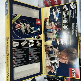 LEGO Space: Sonar Transmitting Cruiser (6783) Used-Complete Instructions, Box