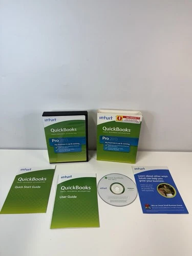 INTUIT QUICKBOOKS PRO 2013 FOR WINDOWS FULL RETAIL USA VERSION With License Key