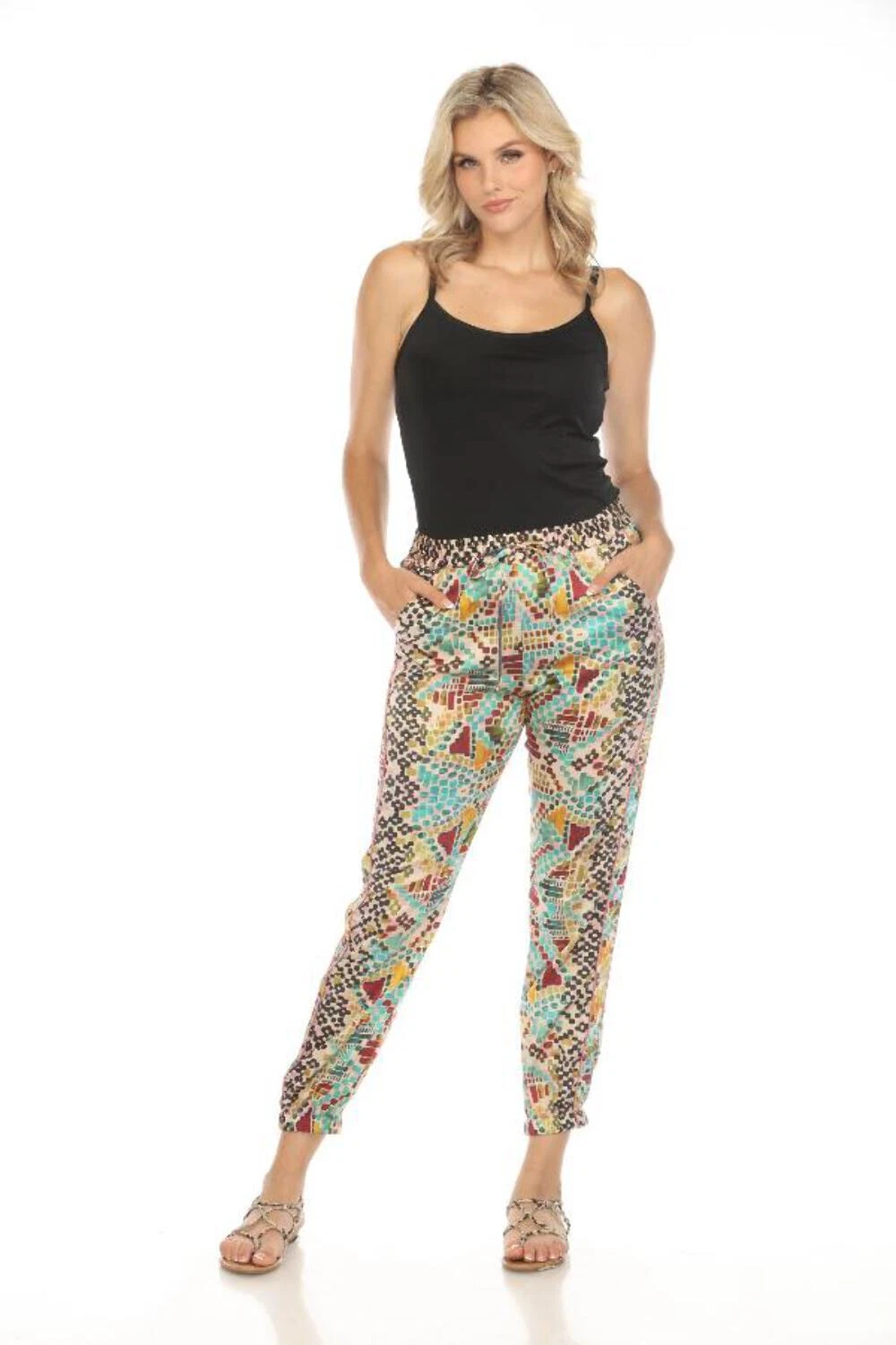 Johnny Was Genora Paneled Jogger Pants C64324A8
Opens in a new window or tab