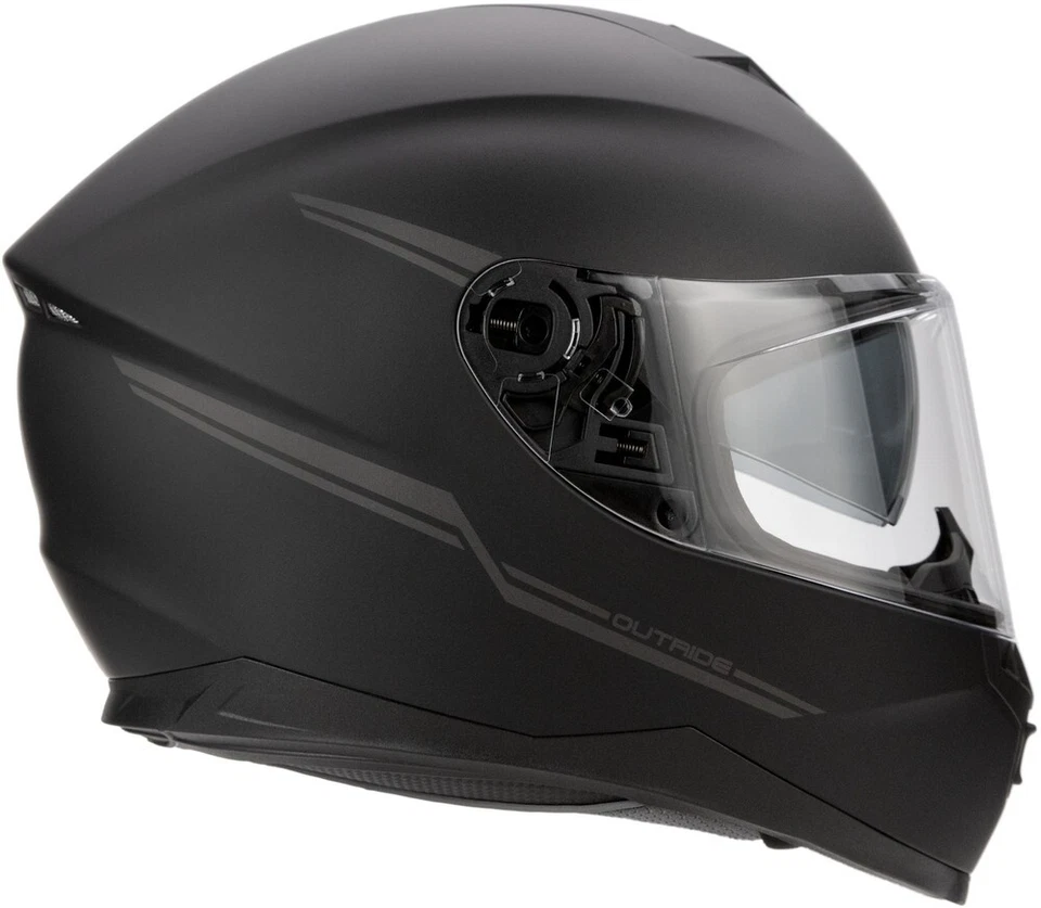 Sena Motorrad Integralhelm Outride Matt-Schwarz - Bild 4 von 4